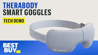 Relax With The Therabody Smart Goggles  Best Buy Tech Demo [upl. by Weslee]