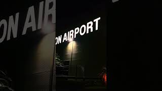 Avalon Airport night Views shortsvedios travel airporttvic [upl. by Broida]