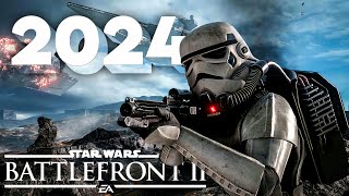 Battlefront 2 Multiplayer Gameplay in 2024 Still a Blast [upl. by Ylatfen]