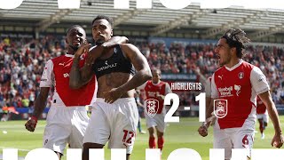 Last minute limbs 😍  Rotherham United 2 v 1 Huddersfield Town  Highlights 📺 [upl. by Norihs]