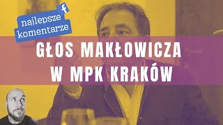 ROBERT MAKŁOWICZ GŁOSEM MPK KRAKÓW  Polska Komentująca odc 37 [upl. by Lerred]