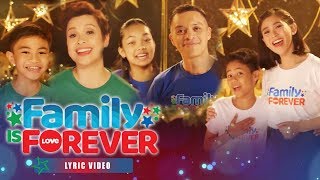 ABSCBN Christmas Station ID 2019 quotFamily Is Foreverquot Recording Lyric Video With Eng Subs [upl. by Laleb]