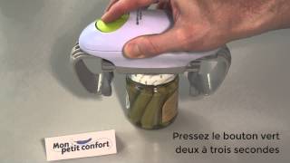 Ouvre bocal électrique One Touch par Monpetitconfortcom [upl. by Brownson11]