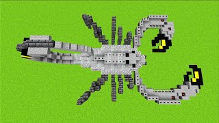 How To Build A Scorpion In Minecraft [upl. by Nataline]