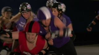 Houston Roller Derby  2009 Promo  Womens Flat Track Derby [upl. by Agnizn]