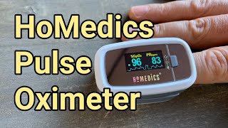 HoMedics Finger Pulse Oximeter [upl. by Merriott]