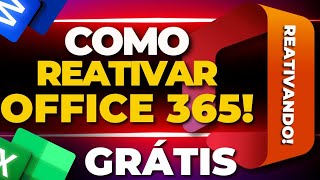 COMO REATIVAR O OFFICE 365 GRATUITO  SOLUÇÃO DE ATIVAÇÃO  Faça um Reativador do Office 365 [upl. by Daj]