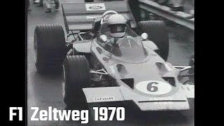 Formel 1 Zeltweg 1970 Jochen Rindt letztes Rennen Lotus 72 Udo Jürgens Jacky Ickx Heinz Prüller ORF [upl. by Eemla]