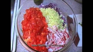 How to Make a Fresh Cabbage Salsa [upl. by Atwood160]