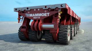 All you need to know about the Mammoet SelfPropelled Modular Transporter SPMT [upl. by Etnoel]