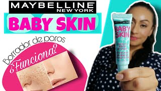 Reseña PRIMER BABY SKIN 😉 borrador de poros instantáneo 😱 Primer para antes del maquillaje❤️ [upl. by Cristiona]