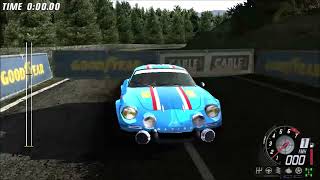 TOCA Race Driver 3  Renault A110 International Rally in 101001 [upl. by Ardnekan]