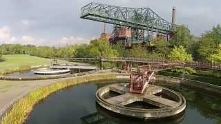 Landschaftspark Duisburg Rundklärbecken  Duisburger Hochofen [upl. by Oileve]