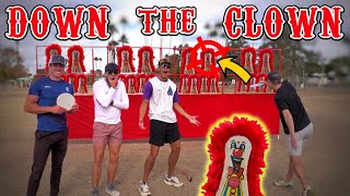 DOWN THE CLOWN CHALLENGE  Disc Golf [upl. by Jobyna]