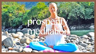 Kundalini Yoga Prosperity Meditation for the Law of Attraction Bhutan  KIMILLA [upl. by Annairam]