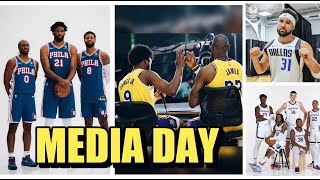 NBA БАЗАА MEDIA DAY [upl. by Hernardo]