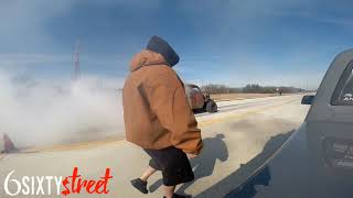 Twin Turbo Prime C10 vs Jeepers Creepers Ratrod [upl. by Eatnwahs]