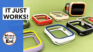 Rhinoshield Crashguard NX Review  Best Apple Watch Case for the Series 6SE [upl. by Aivatnuhs]