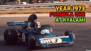 Year 1973  Formula One at Kyalami [upl. by Nannah]