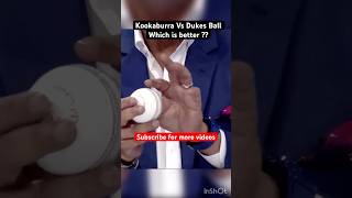 Kookaburra vs Dukes Ball  Which is better  kookaburra cricketball cricketshorts viralshorts [upl. by Tekla939]