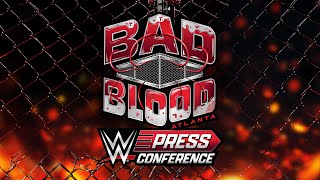 WWE Bad Blood Press Conference Oct 5 2024 [upl. by Enaillil]