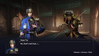 Warriors Orochi 4  Camp Lines  Xun Yu [upl. by Ykcor]