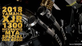 2018 Yamaha XJR1300 Release Special For VRossi [upl. by Huxham]