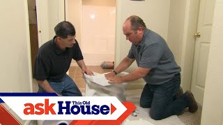 How to Install a New Toilet  Ask This Old House [upl. by Eiramaneet]