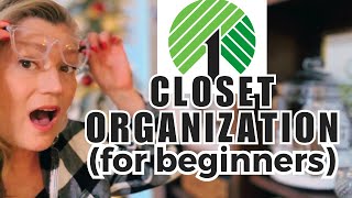 10 😳BEST CLOSET HACKSDollar Tree Closet OrganizingTINY Closet Overhaul [upl. by Voltmer]