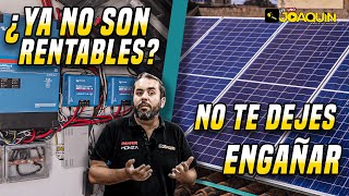 ¿NOS ENGAÑARON CON LA INSTALACIÓN FOTOVOLTAICA [upl. by Frasco]