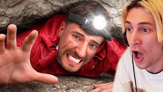 MrBeast Stranded In A Cave For 7 Days [upl. by Henrion]