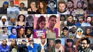 Grand Theft Auto 6 Official Trailer Reaction Mashup  GTA 6  Rockstar Games [upl. by Nerraw]