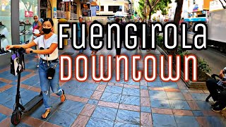 5 Walking along FUENGIROLA DOWNTOWN [upl. by Oidivo]