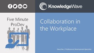 Professional Development Collaboration in the Workplace [upl. by Cost]