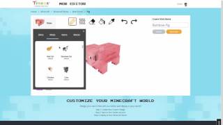 Using Tynkers Item Block and Mob Editors [upl. by Xanthus652]
