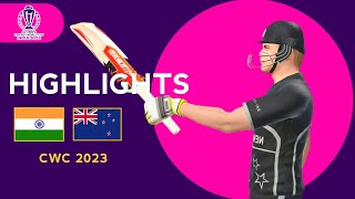 India vs New Zealand World Cup 2023 Match Highlights  IND vs NZ world cup 2023 Highlights [upl. by Yeltihw405]