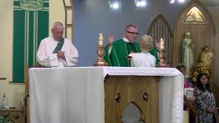 St Brigid Catholic Church Mass Sunday October 27 2024 [upl. by Attecnoc]