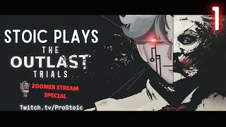 VOD 377 Stoic plays Outlast Trials p1  🚽 Zoomer Stream Special 『🏛️🔥 Virtue Vtuber』 Ad [upl. by Hamann]