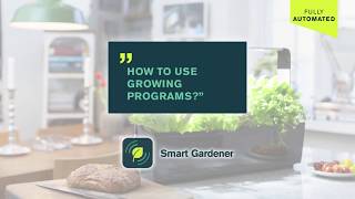 Tregren How To Use Growing Programs in the Smart Gardener app [upl. by Coussoule295]