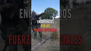 Fuerzas Especiales Mx Confunden a Jugadores de Airsoft shorts fakegun [upl. by Atnoled492]