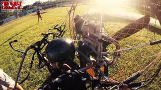 RAW Adrenaline  Paramotor Trike Takeoff and Landing [upl. by Anaile]