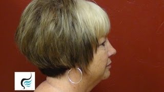 Short Stacked Wispy Womens Hairstyle [upl. by Townshend]