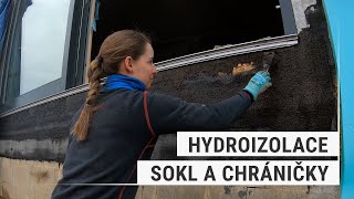 Hydroizolace HS portálu  53 Stavba domu svépomocí [upl. by Atekihc]