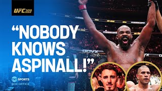 🐐 Jon Jones EXCLUSIVE Stopping Stipe disliking Aspinall amp legacy fight with Alex Pereira UFC309 [upl. by Gery472]