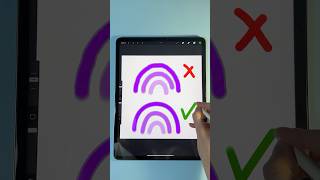 How to draw in Procreate correctly ✅ procreate drawing tutorial [upl. by Chaffee]