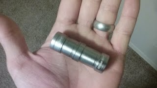 My review of the Lux Pro lp130 keychain flashlight [upl. by Fawne]