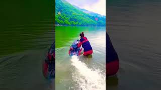 This Jet ski won t wait to set off shots boat [upl. by Llerat555]