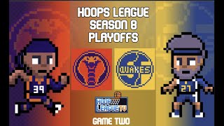 Hoops League Season 8 PLAYOFFS 3 ARZ  1 SF SF leads 10 [upl. by Jeuz626]