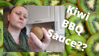 How to Make a KIWI BBQ Sauce  fruity flavours [upl. by Mountfort]