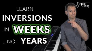 The Fastest Method to Learn Chord Inversions 🏎 [upl. by Elvyn]